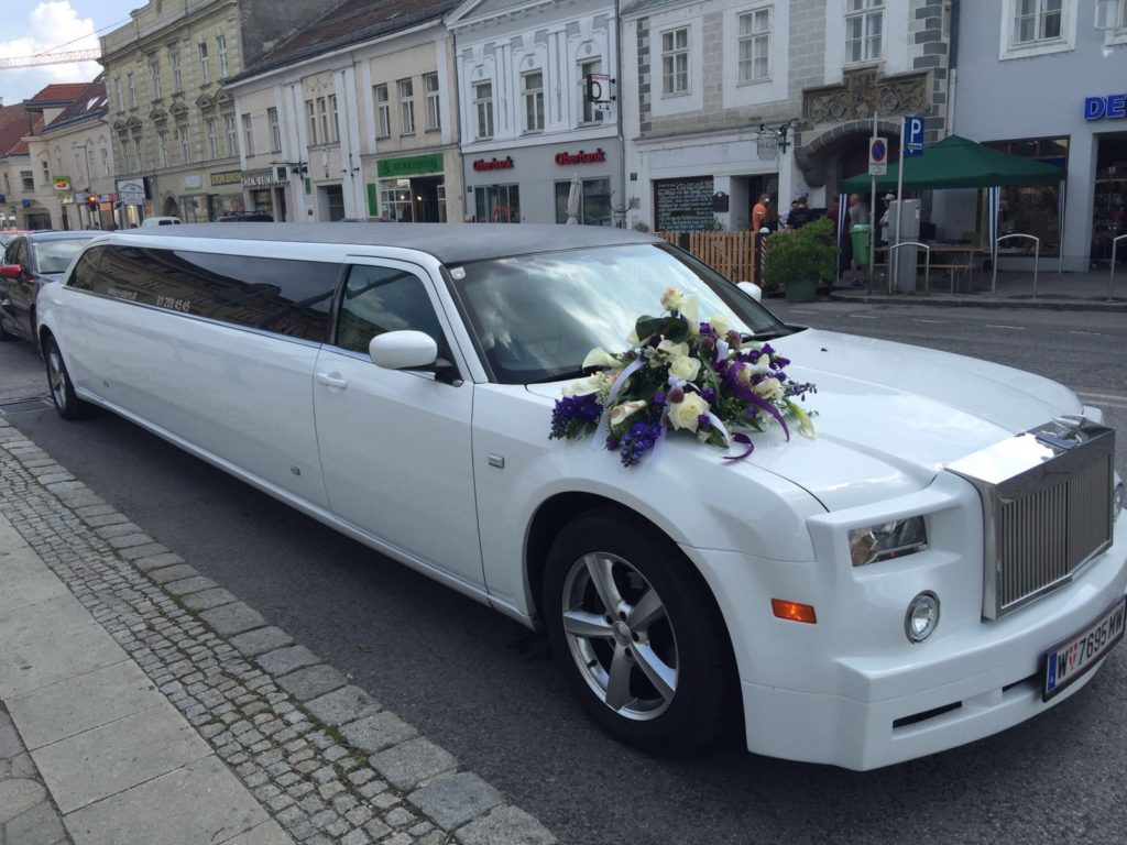 stretchlimousine mieten als Hochzeitsauto in Wien