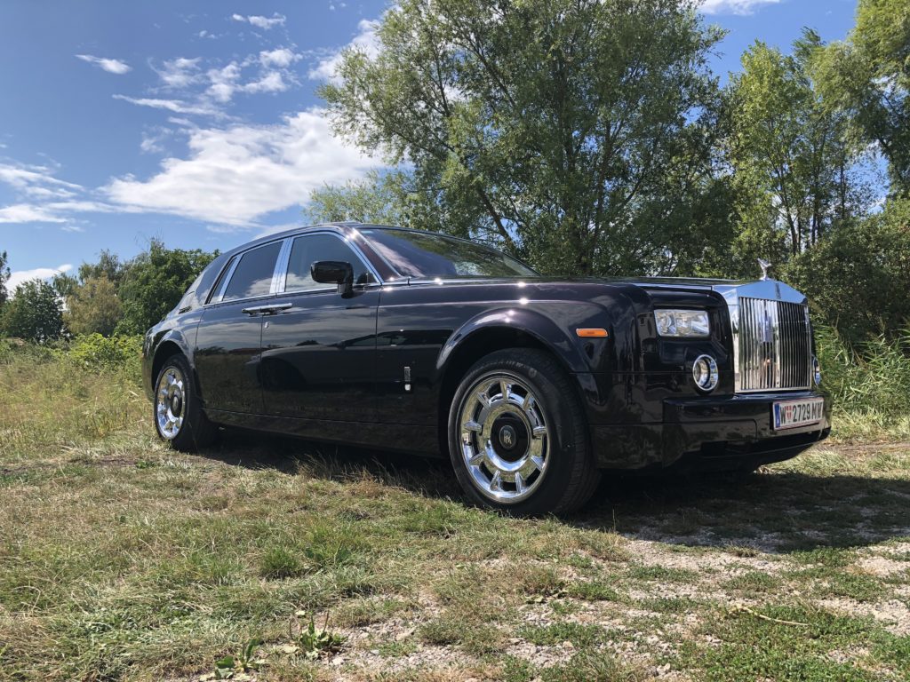 rolls royce Phantom mieten wien niederoesterreich